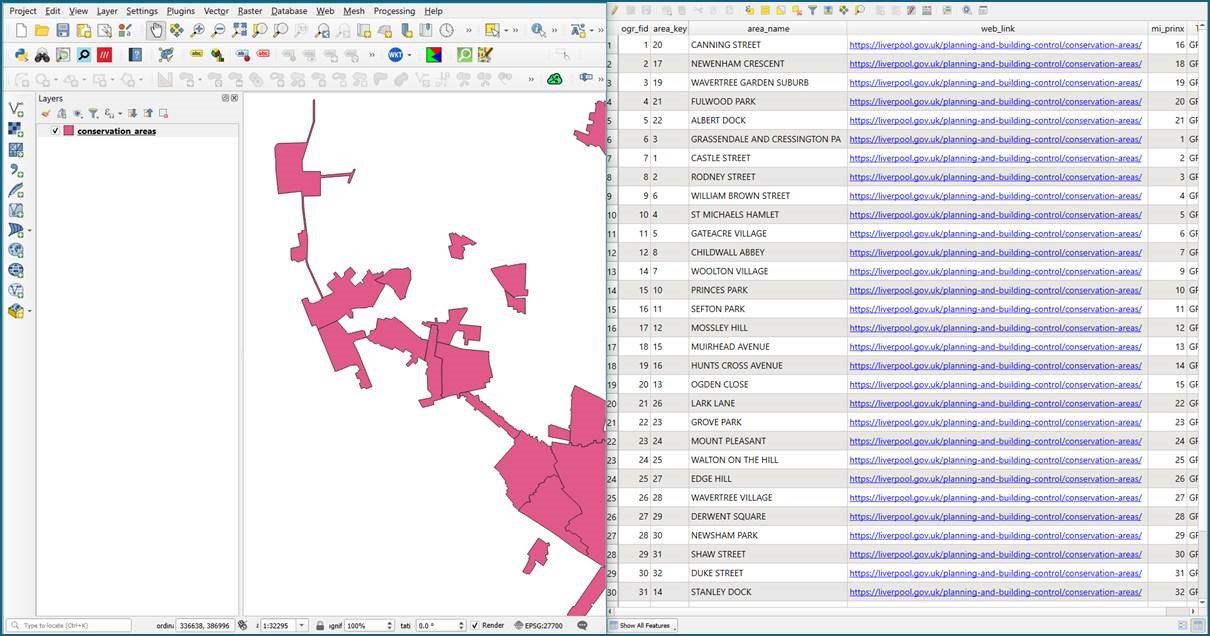 QGIS – Attribute Table show Visible – ARKANCE UK Community
