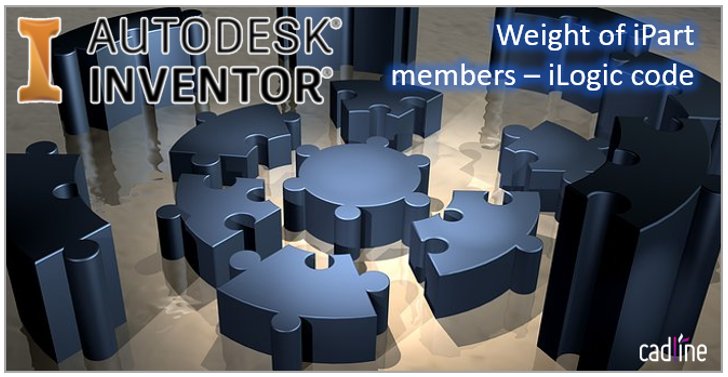 Inventor - Weight of iPart Members - iLogic Code – ARKANCE UK Community