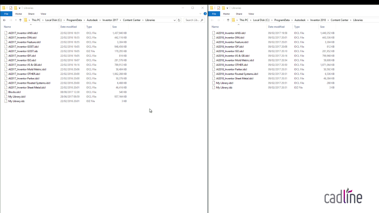 Inventor - Migrate Custom Desktop Content Centre Library – ARKANCE UK ...