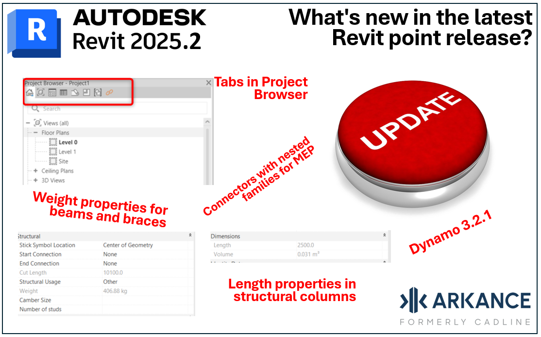 Revit 2025.2 Update – What’s New? – ARKANCE UK Community