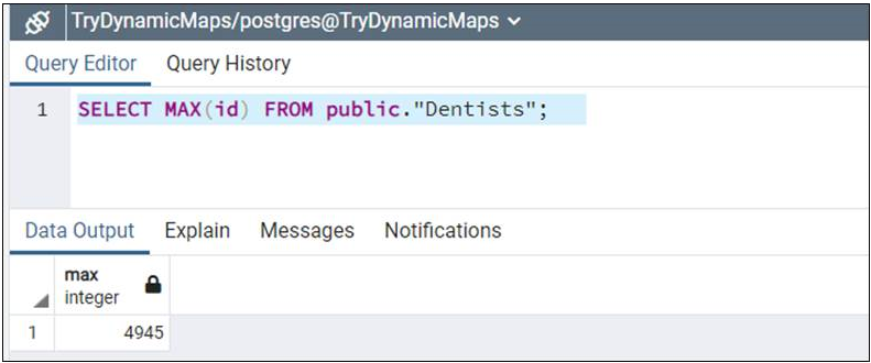 PostGIS – Sequence - Max Value - 3.png