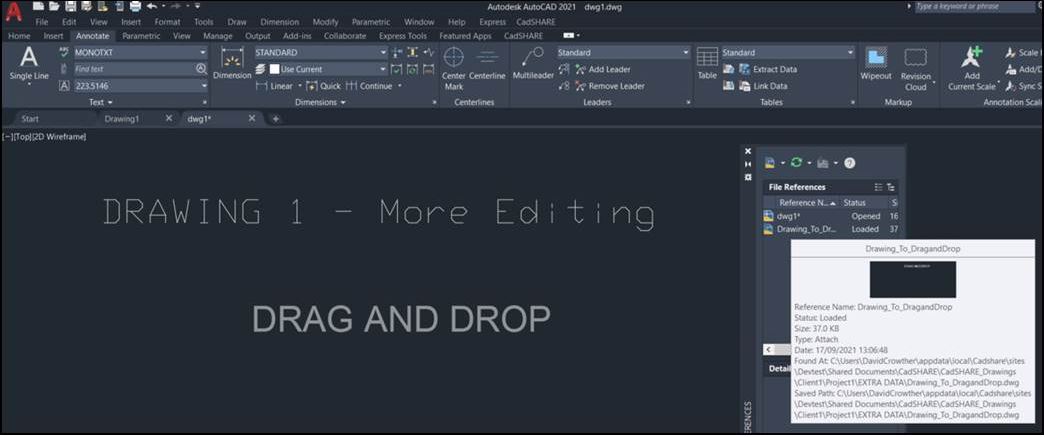 CadSHARE – Attach Drawing Xrefs – ARKANCE UK Community