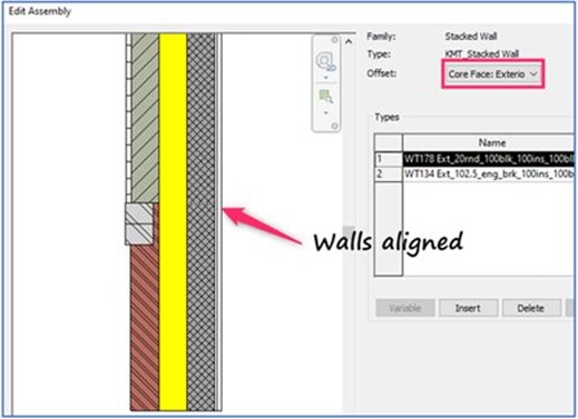 Stacked Wall Alignment in Revit – ARKANCE UK Community